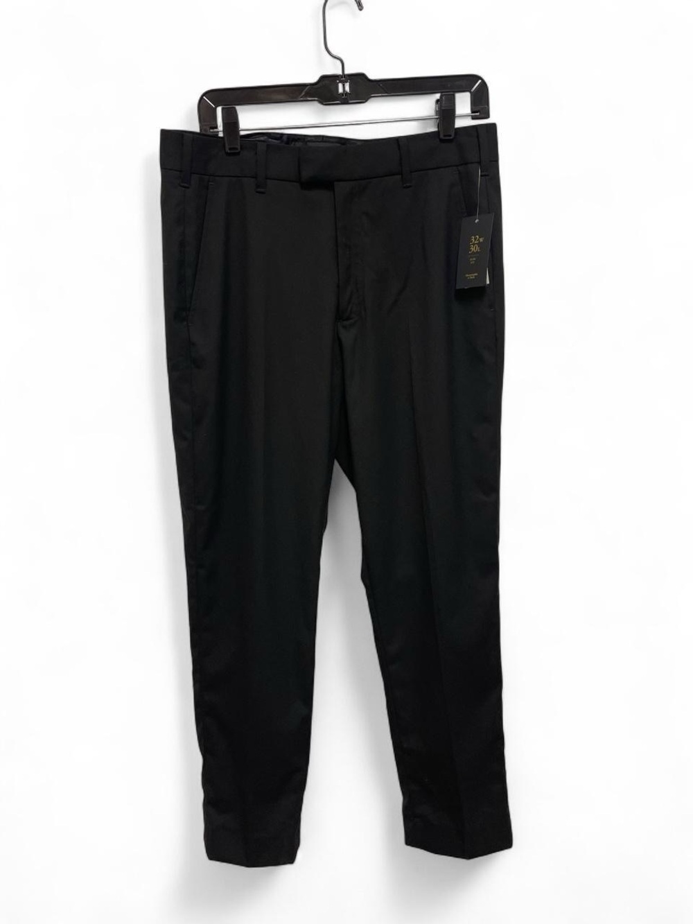 Abercrombie & Fitch Black Slim Fit Dress Pants Men’s 32/30 New With Tags